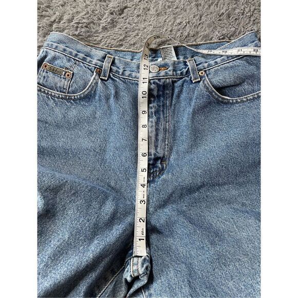 Vintage Calvin‎ Klein made in USA mom high rise jeans size 14 - Picture 7 of 9